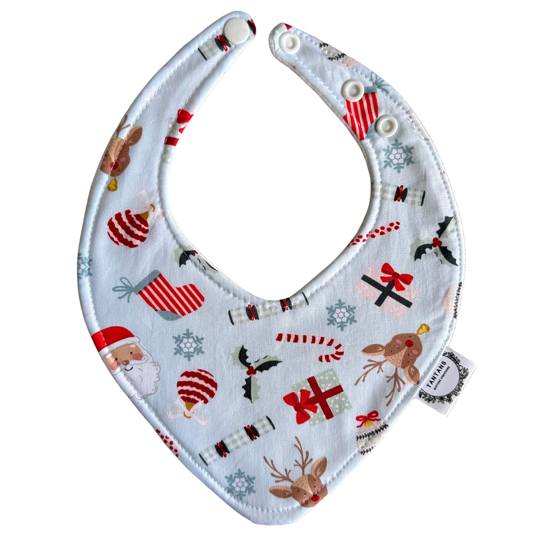 Christmas Dribble Bib