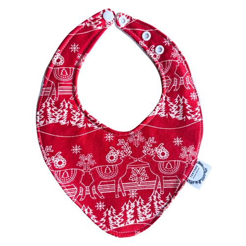 Christmas Dribble Bib