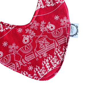 Christmas Dribble Bib