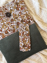 Load image into Gallery viewer, Quilted Book Sleeve and Bookmark